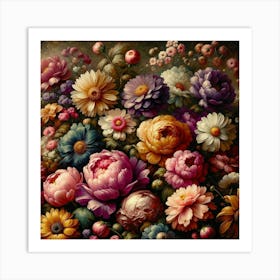 Flowers In A Vase Art Print