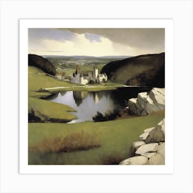 Castle In The Countryside Art Print