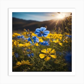 Wildflowers Art Print