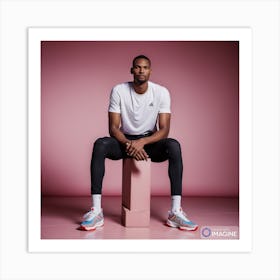 Chris Bosh AI Art Print