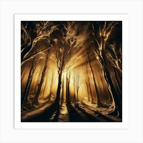 Dark Forest 35 Art Print