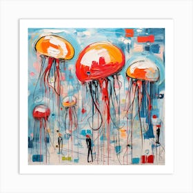 Jellyfish 6 Art Print