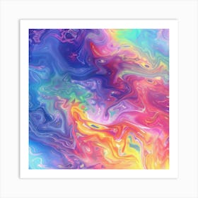 Abstract Painting 17 Art Print