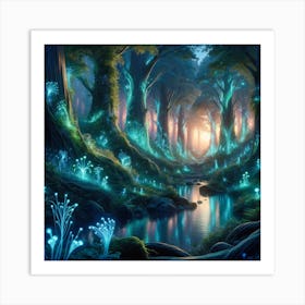 Fairy Forest 2 Art Print
