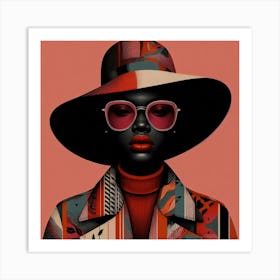 AfroFashion #008 Art Print