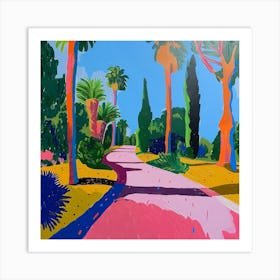Abstract Park Collection Maria Luisa Park Seville Spain 2 Art Print