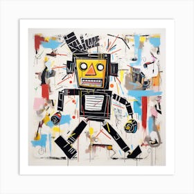 Robot 3 Art Print