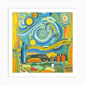 Starry Night 26 Art Print