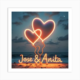 Joe And Anita Art Print