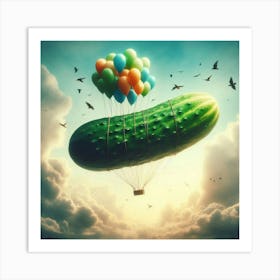 Pickle In The Sky 1 Art Print