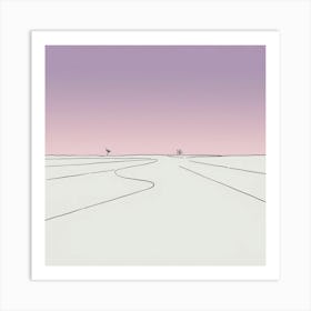 Sand Dunes Art Print