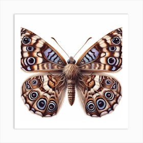 Butterfly of Heteropterys morpheus 3 Art Print