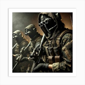 Special Forces Command Iron Commonwealth Art Print