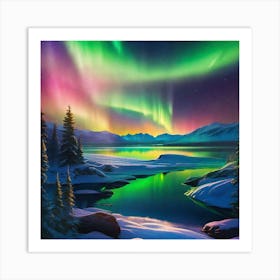 Aurora Borealis 43 Art Print