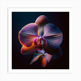 Orchid Flower 1 Art Print