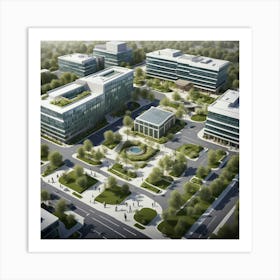 Mcdonald'S Corporate Headquarters Art Print