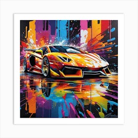 Lamborghini 150 Art Print