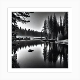 Black And White Photography 23 Art Print