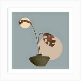 Plant In A Pot 9 Art Print