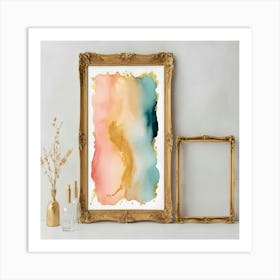 Watercolor Painting Art Print