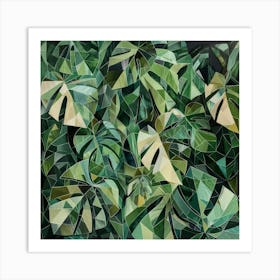 Monster Leaves 4 Art Print