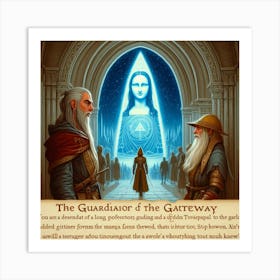 Guardian Of The Gateway 1 Art Print