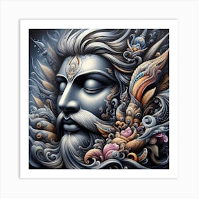 Lord Shiva Art Print