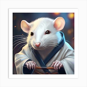 Chinese Rat Art Print