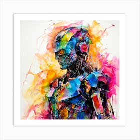 Robot Art Print