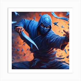 Ninja Ninja Art Print