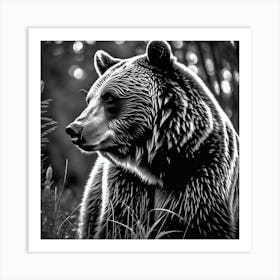 Grizzly Bear 1 Art Print