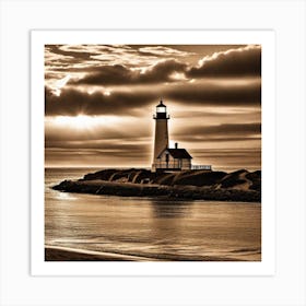 Lighthouse 38 Art Print