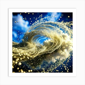 Swirling Vortex Art Print