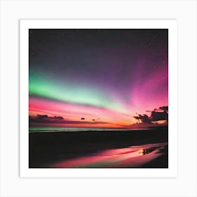 Aurora Borealis Canvas Print Art Print