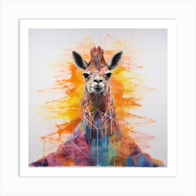 Giraffe 3 Art Print