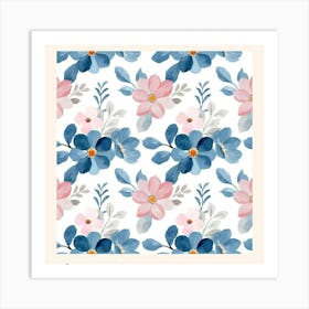 Floral 001 43 Art Print