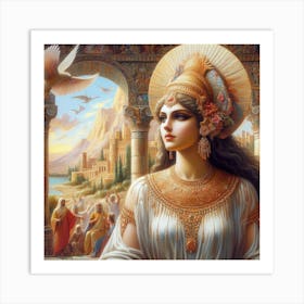 Egyptian Queen Art Print