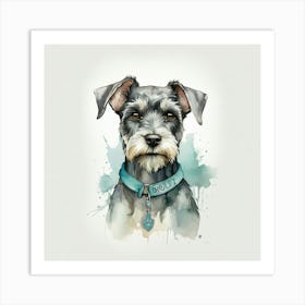 Schnauzer 2 Art Print