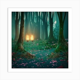 Forest 38 Art Print