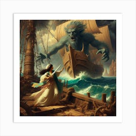 Swashbucklers 1 Art Print