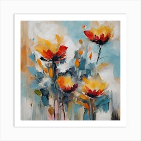 Flowers In Bloom Art Print