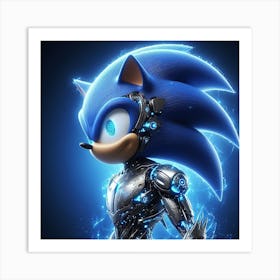 Sonic The Hedgehog 77 Art Print