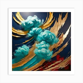 'Clouds' Art Print