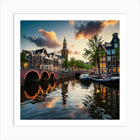 Default Amsterdam 2 Art Print