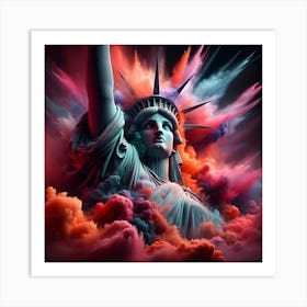 The Statue Of Liberty Art Print