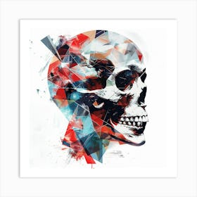 Skull Print 3 Art Print