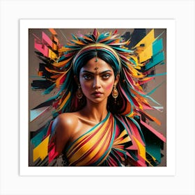A Stunning And Vibrant Masterpiece By The Legendar Art Print