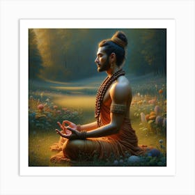 Lord Shiva Art Print