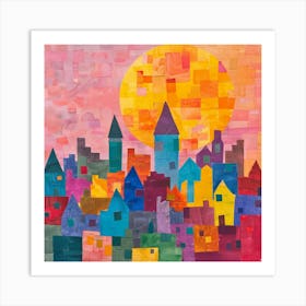 Cityscape 21 Art Print