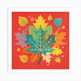 Autumn Leaves 1 Art Print